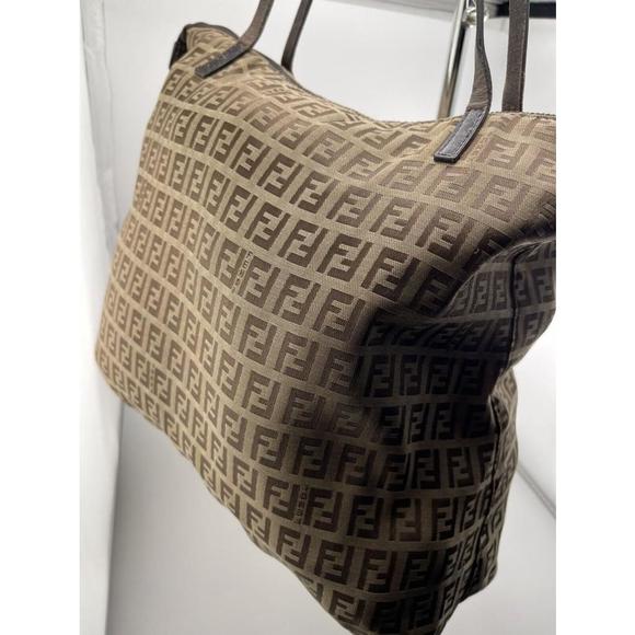 Sold‼️Fendi Zucchino Canvas Tote - Picture 5 of 15